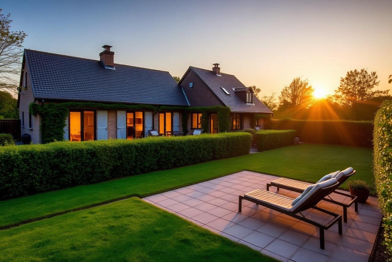 Gezinswoning met grote tuin en uitbreidingsmogelijkheid op zolder